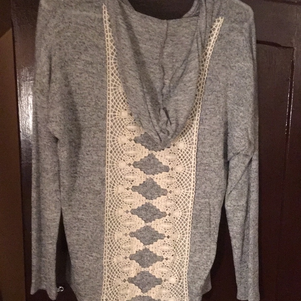 Sweater with hood